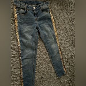 Beautiful Sequins details Jean - Perfect condition- Jeans